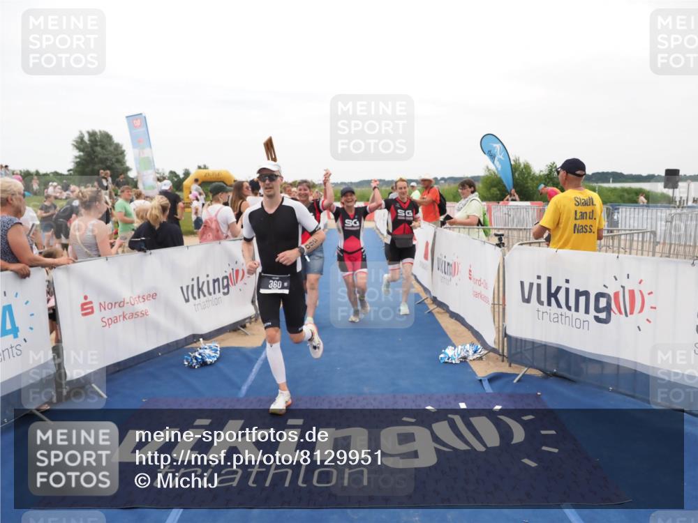 22.06.2025 - Viking Triathlon MichiJ http://msf.ph/oto/8129951 22.06.2025 15:29:40 Ziel 360, 509, 639 meine-sportfotos.de