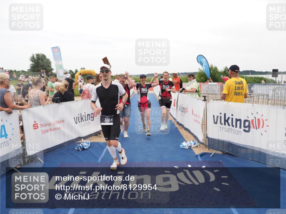 22.06.2025 - Viking Triathlon MichiJ http://msf.ph/oto/8129954 22.06.2025 15:29:40 Ziel 360, 509, 639 meine-sportfotos.de