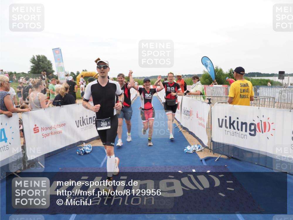 22.06.2025 - Viking Triathlon MichiJ http://msf.ph/oto/8129956 22.06.2025 15:29:40 Ziel 360, 509, 639 meine-sportfotos.de