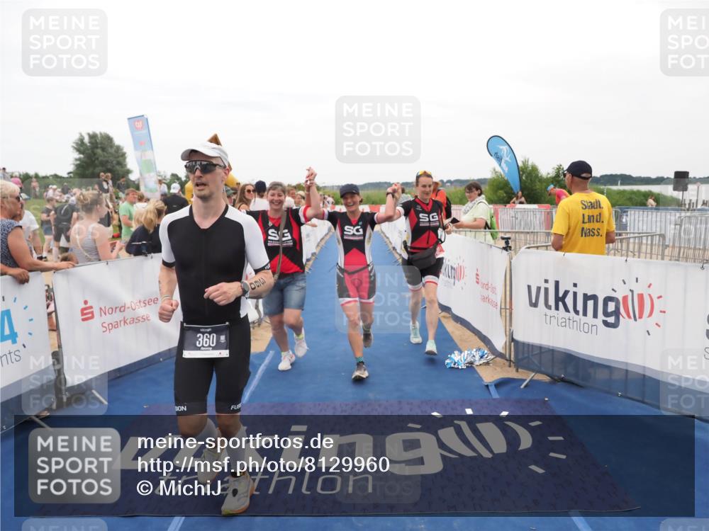 22.06.2025 - Viking Triathlon MichiJ http://msf.ph/oto/8129960 22.06.2025 15:29:41 Ziel 360, 509, 639 meine-sportfotos.de