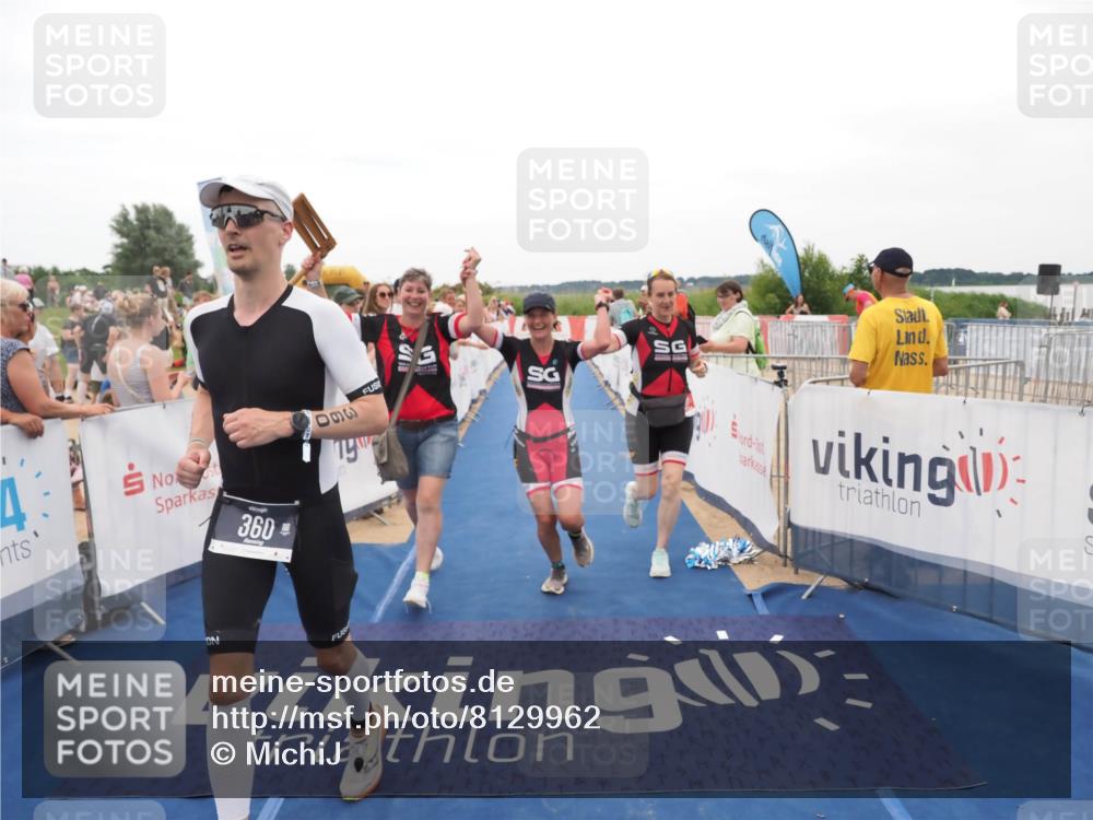 22.06.2025 - Viking Triathlon MichiJ http://msf.ph/oto/8129962 22.06.2025 15:29:41 Ziel 360, 509, 639 meine-sportfotos.de