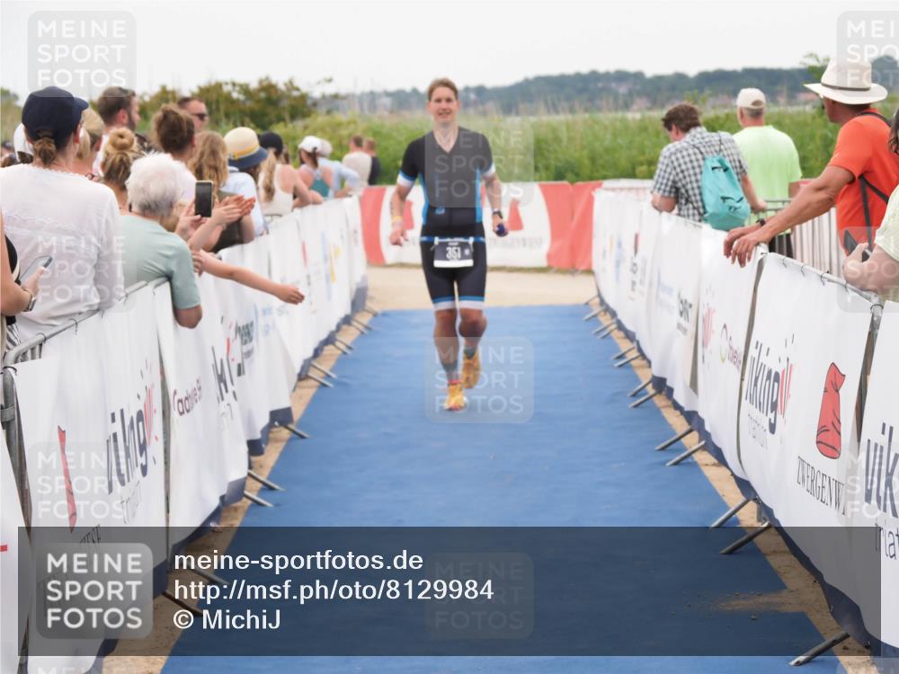 22.06.2025 - Viking Triathlon MichiJ http://msf.ph/oto/8129984 22.06.2025 15:29:50 Ziel 351 meine-sportfotos.de