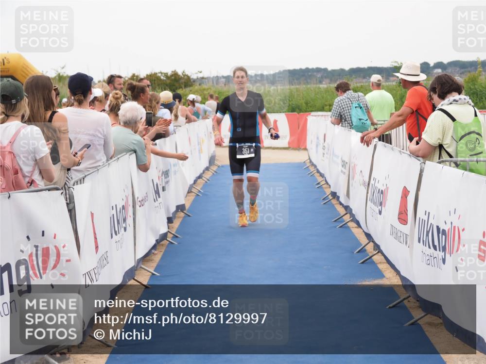 22.06.2025 - Viking Triathlon MichiJ http://msf.ph/oto/8129997 22.06.2025 15:29:51 Ziel 351 meine-sportfotos.de