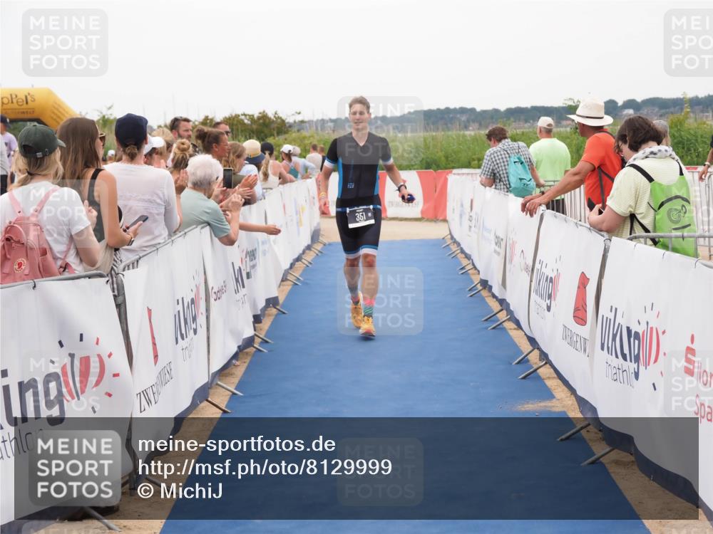 22.06.2025 - Viking Triathlon MichiJ http://msf.ph/oto/8129999 22.06.2025 15:29:51 Ziel 351 meine-sportfotos.de