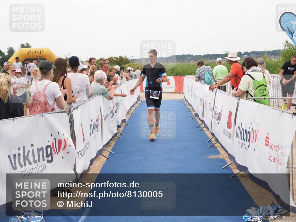 22.06.2025 - Viking Triathlon MichiJ http://msf.ph/oto/8130005 22.06.2025 15:29:52 Ziel 351 meine-sportfotos.de