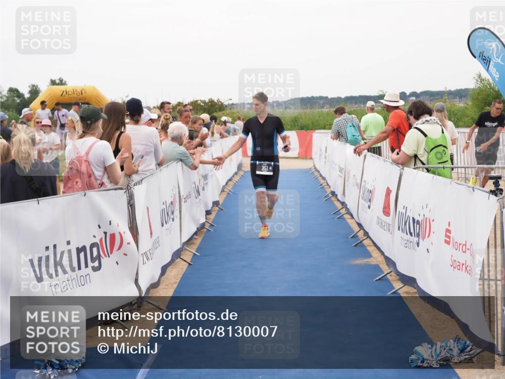 22.06.2025 - Viking Triathlon MichiJ http://msf.ph/oto/8130007 22.06.2025 15:29:52 Ziel 351 meine-sportfotos.de