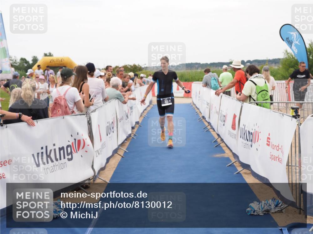 22.06.2025 - Viking Triathlon MichiJ http://msf.ph/oto/8130012 22.06.2025 15:29:52 Ziel 351 meine-sportfotos.de