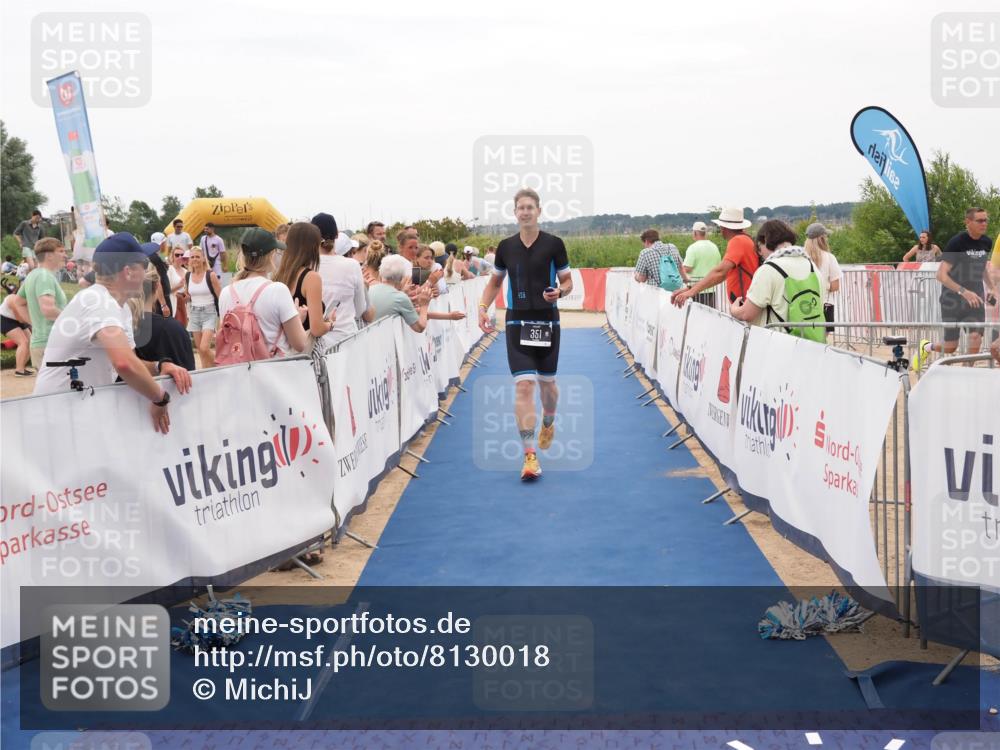 22.06.2025 - Viking Triathlon MichiJ http://msf.ph/oto/8130018 22.06.2025 15:29:52 Ziel 351 meine-sportfotos.de
