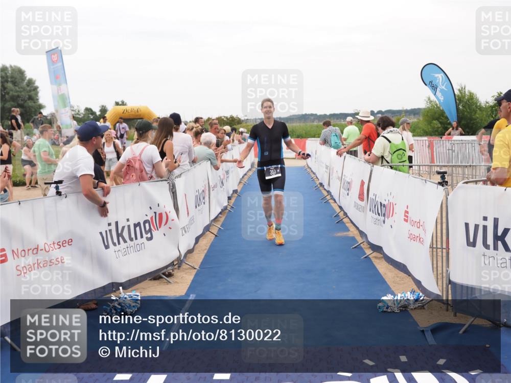 22.06.2025 - Viking Triathlon MichiJ http://msf.ph/oto/8130022 22.06.2025 15:29:53 Ziel 351 meine-sportfotos.de