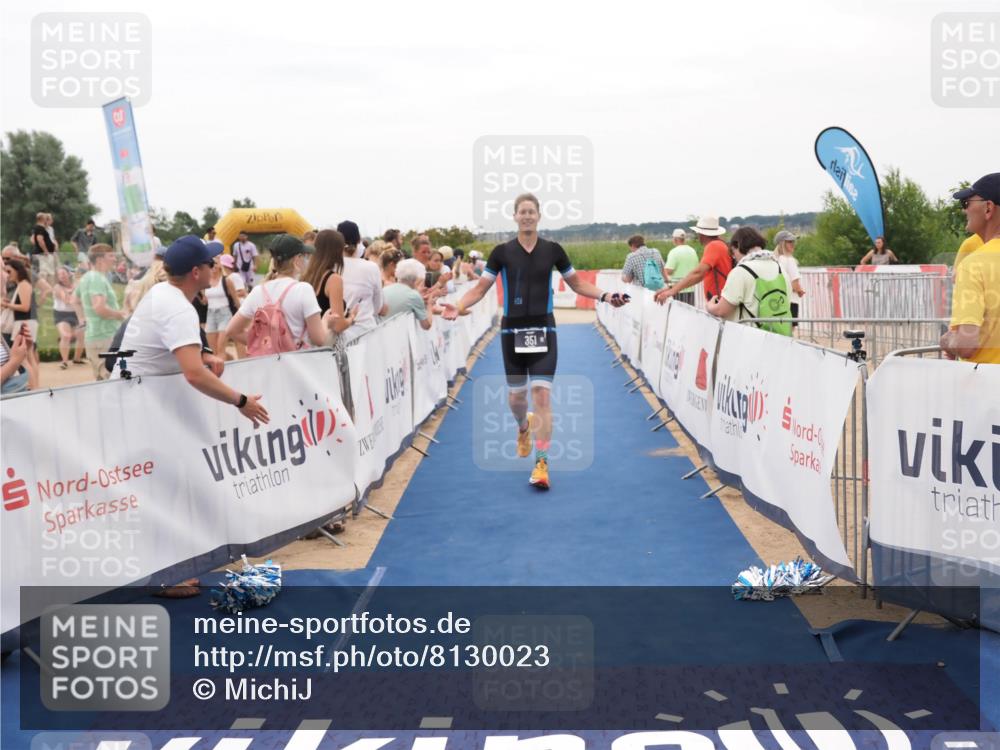 22.06.2025 - Viking Triathlon MichiJ http://msf.ph/oto/8130023 22.06.2025 15:29:53 Ziel 351 meine-sportfotos.de