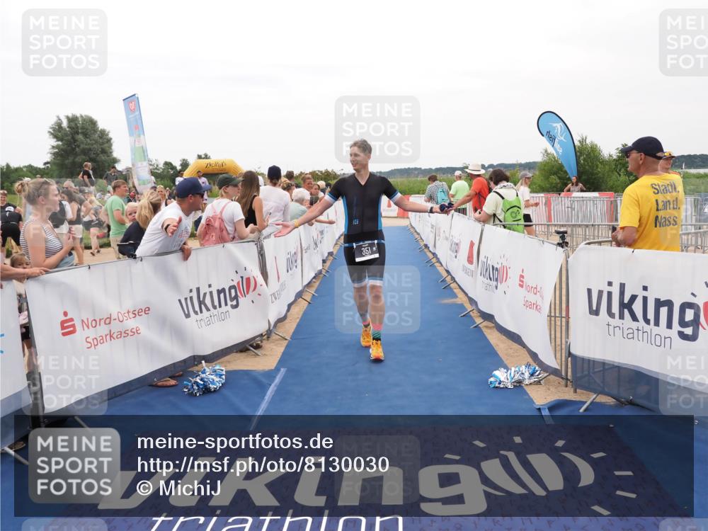 22.06.2025 - Viking Triathlon MichiJ http://msf.ph/oto/8130030 22.06.2025 15:29:53 Ziel 351 meine-sportfotos.de
