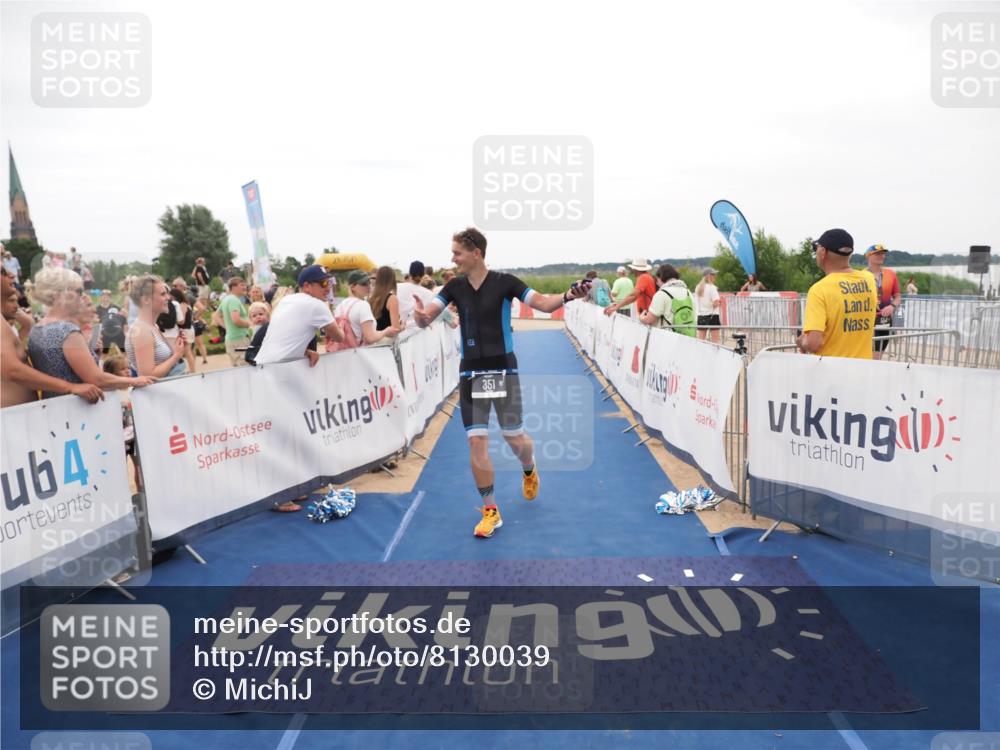 22.06.2025 - Viking Triathlon MichiJ http://msf.ph/oto/8130039 22.06.2025 15:29:54 Ziel 351 meine-sportfotos.de