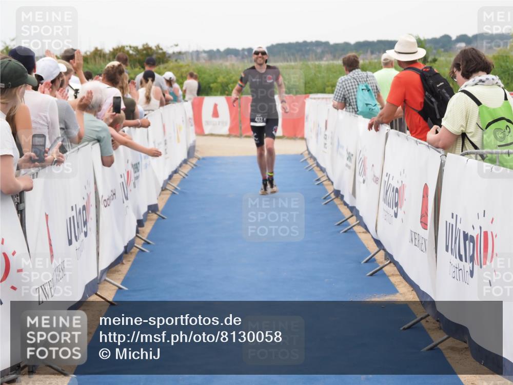 22.06.2025 - Viking Triathlon MichiJ http://msf.ph/oto/8130058 22.06.2025 15:30:03 Ziel 433 meine-sportfotos.de
