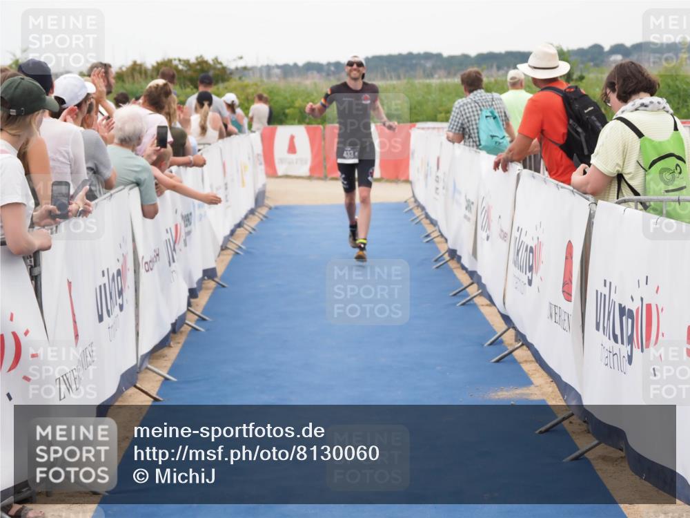 22.06.2025 - Viking Triathlon MichiJ http://msf.ph/oto/8130060 22.06.2025 15:30:03 Ziel 433 meine-sportfotos.de