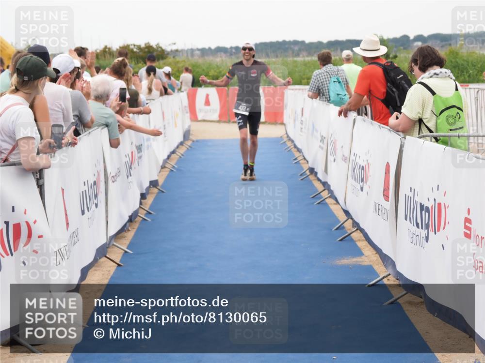 22.06.2025 - Viking Triathlon MichiJ http://msf.ph/oto/8130065 22.06.2025 15:30:03 Ziel 433 meine-sportfotos.de