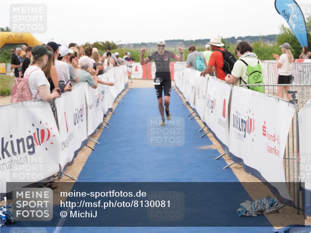 22.06.2025 - Viking Triathlon MichiJ http://msf.ph/oto/8130081 22.06.2025 15:30:04 Ziel 433 meine-sportfotos.de