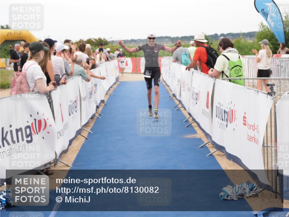 22.06.2025 - Viking Triathlon MichiJ http://msf.ph/oto/8130082 22.06.2025 15:30:04 Ziel 433 meine-sportfotos.de