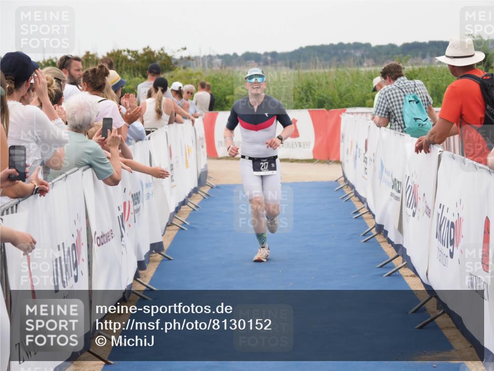 22.06.2025 - Viking Triathlon MichiJ http://msf.ph/oto/8130152 22.06.2025 15:30:10 Ziel 217, 433 meine-sportfotos.de