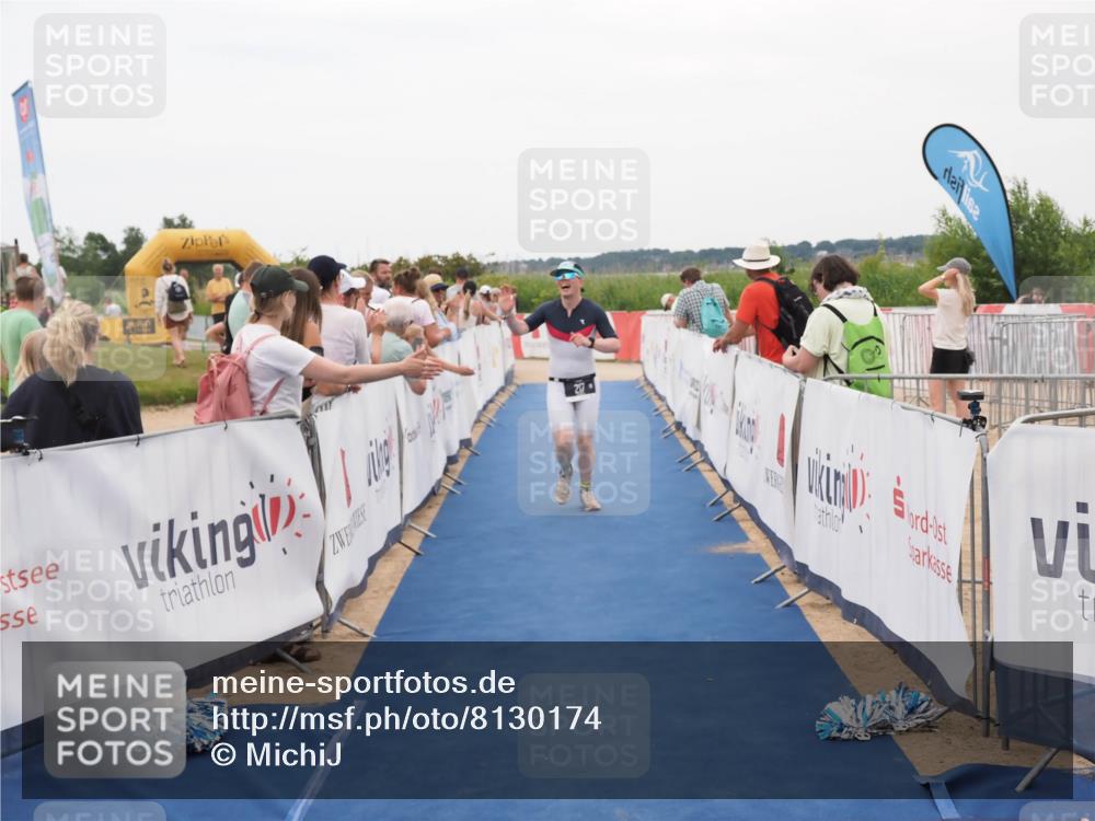 22.06.2025 - Viking Triathlon MichiJ http://msf.ph/oto/8130174 22.06.2025 15:30:12 Ziel 217 meine-sportfotos.de
