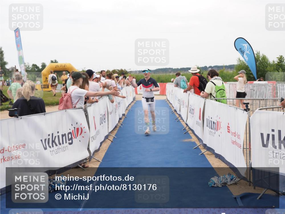 22.06.2025 - Viking Triathlon MichiJ http://msf.ph/oto/8130176 22.06.2025 15:30:12 Ziel 217 meine-sportfotos.de