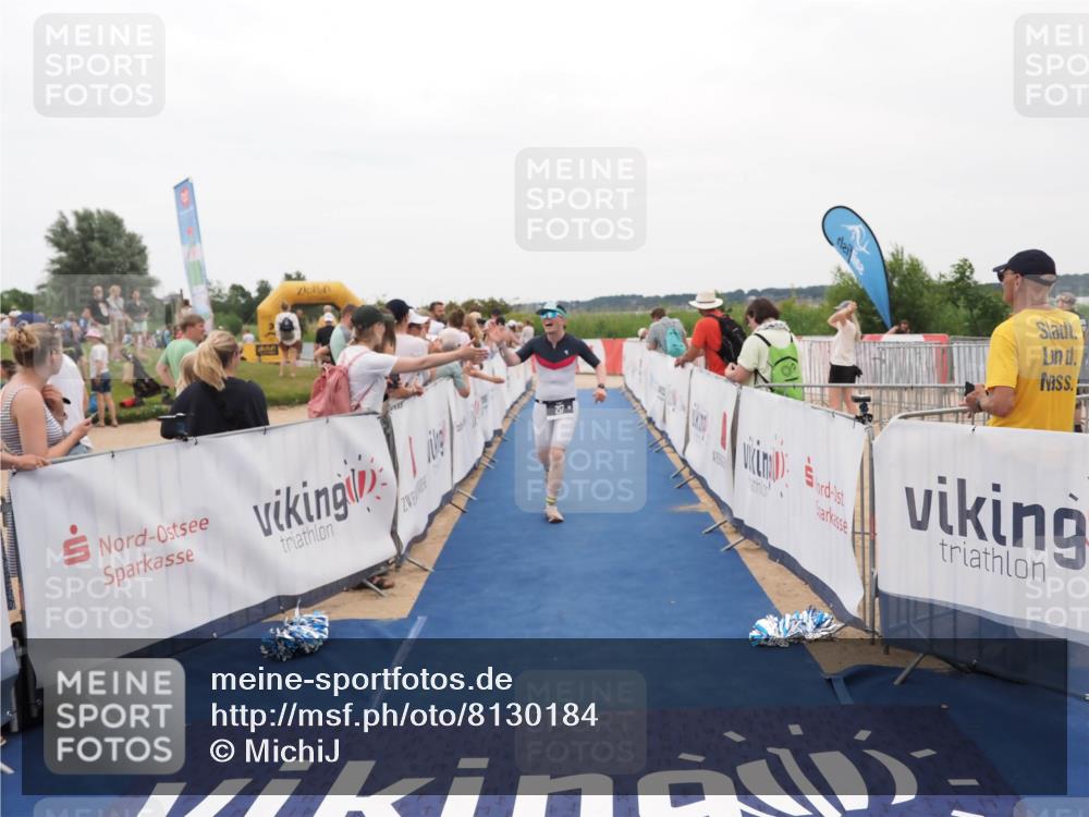 22.06.2025 - Viking Triathlon MichiJ http://msf.ph/oto/8130184 22.06.2025 15:30:12 Ziel 217 meine-sportfotos.de