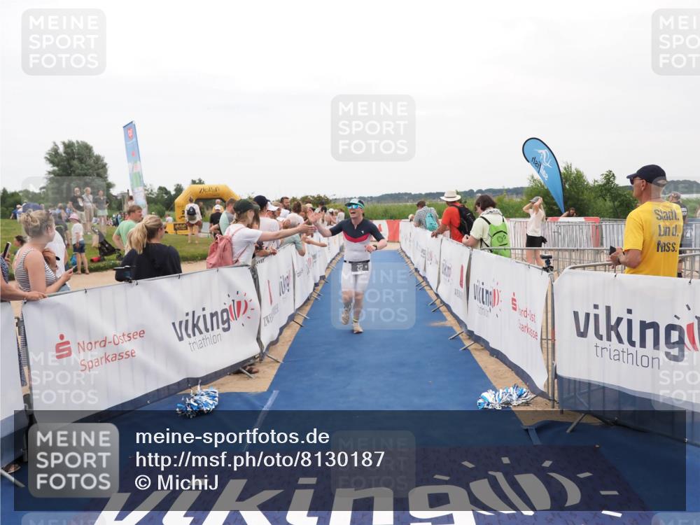 22.06.2025 - Viking Triathlon MichiJ http://msf.ph/oto/8130187 22.06.2025 15:30:12 Ziel 217 meine-sportfotos.de