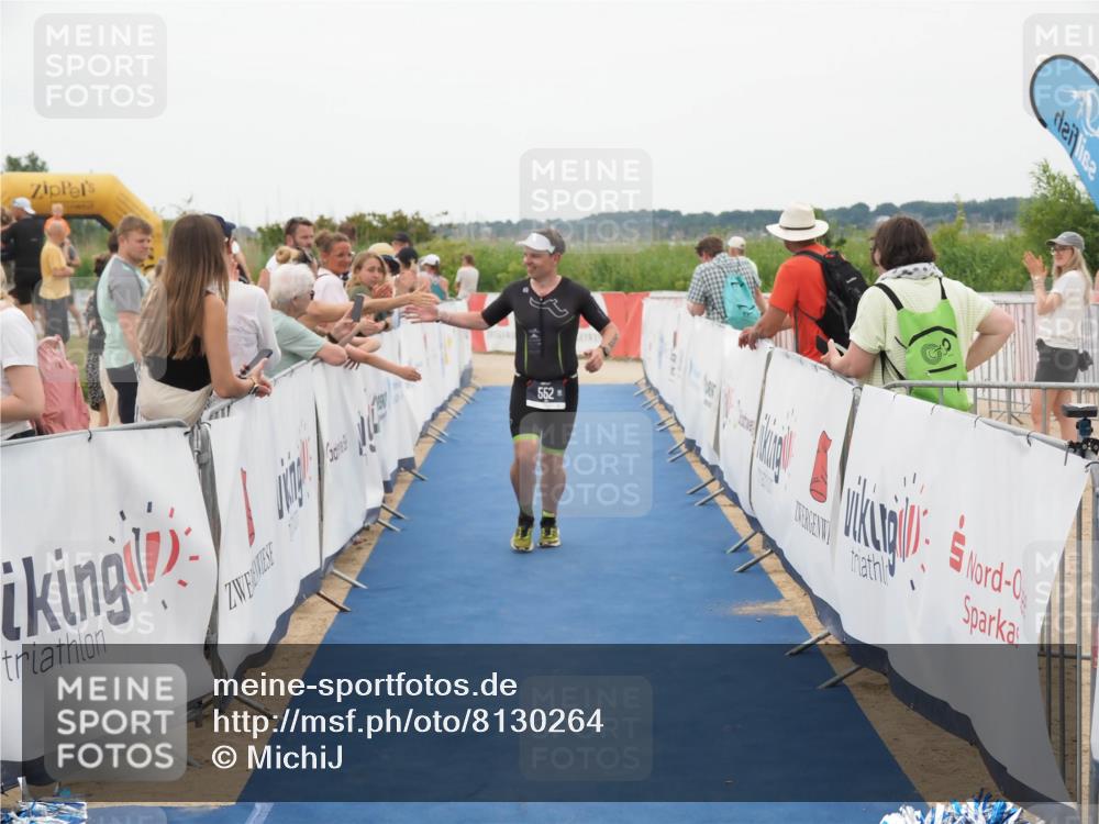22.06.2025 - Viking Triathlon MichiJ http://msf.ph/oto/8130264 22.06.2025 15:30:24 Ziel 552 meine-sportfotos.de