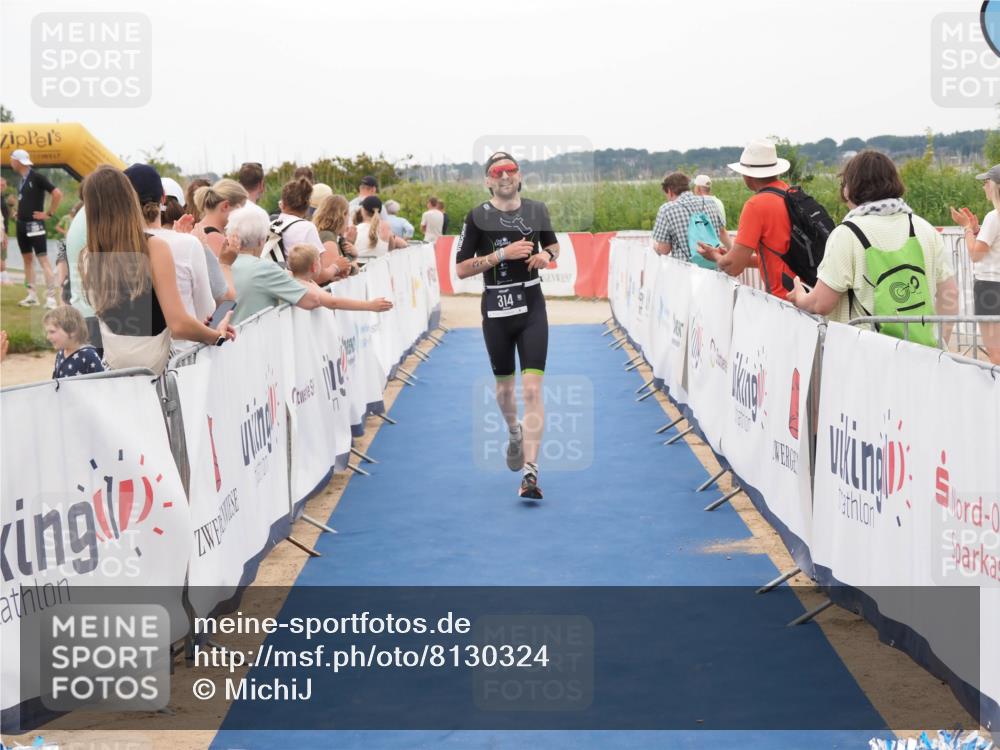 22.06.2025 - Viking Triathlon MichiJ http://msf.ph/oto/8130324 22.06.2025 15:30:32 Ziel 314 meine-sportfotos.de