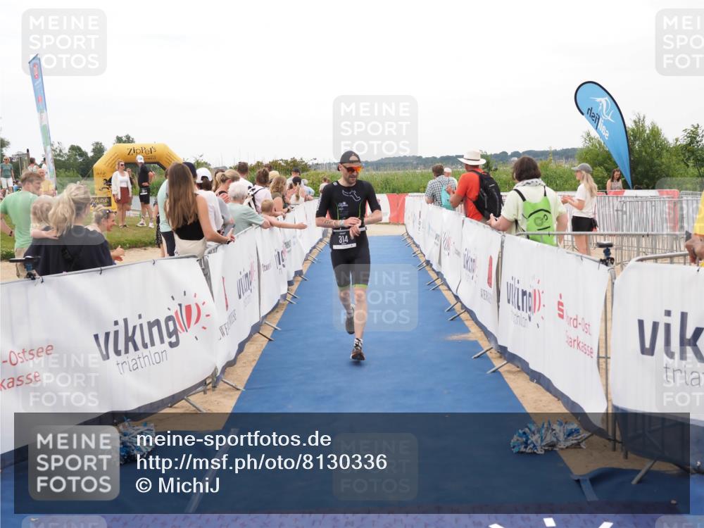 22.06.2025 - Viking Triathlon MichiJ http://msf.ph/oto/8130336 22.06.2025 15:30:33 Ziel 314 meine-sportfotos.de