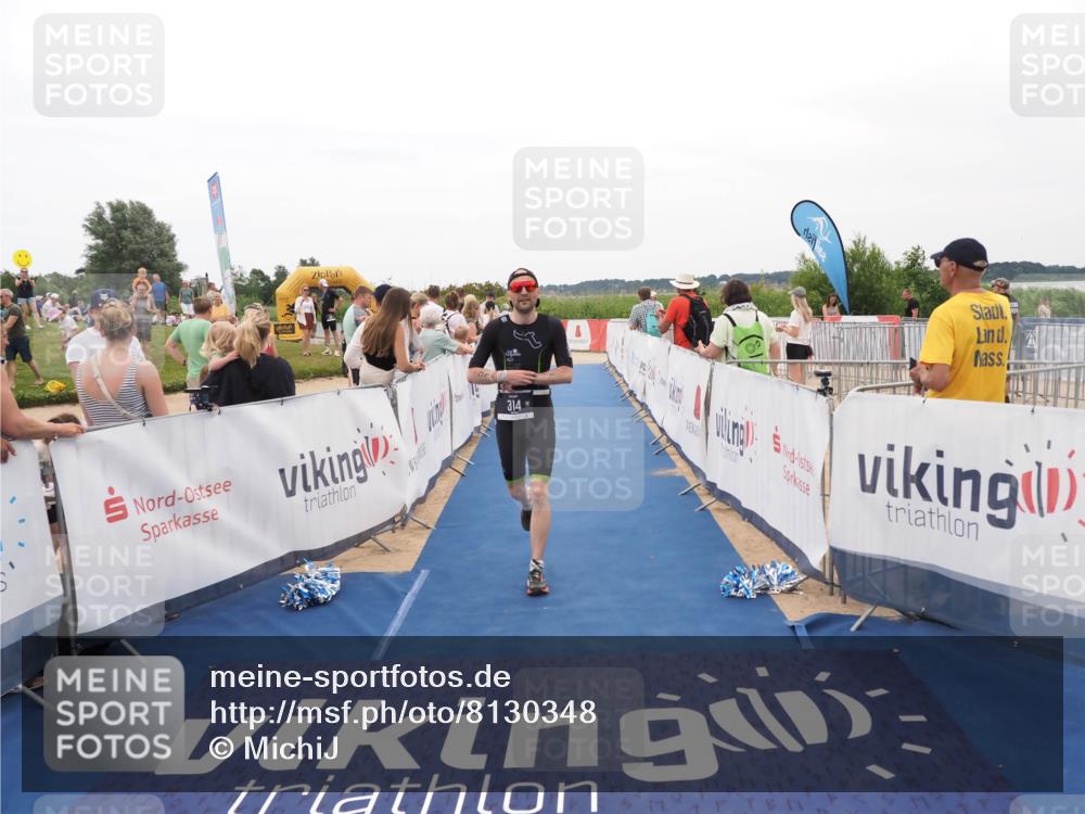 22.06.2025 - Viking Triathlon MichiJ http://msf.ph/oto/8130348 22.06.2025 15:30:34 Ziel 314 meine-sportfotos.de
