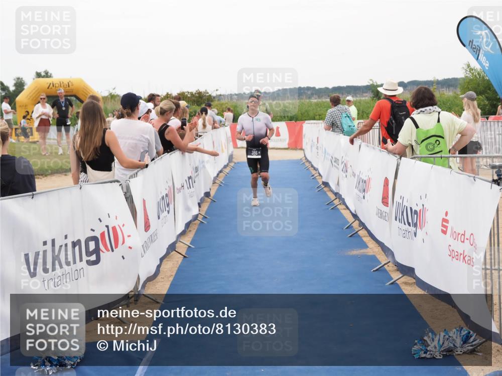 22.06.2025 - Viking Triathlon MichiJ http://msf.ph/oto/8130383 22.06.2025 15:30:43 Ziel 50, 386 meine-sportfotos.de