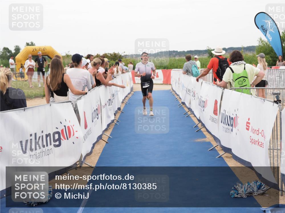 22.06.2025 - Viking Triathlon MichiJ http://msf.ph/oto/8130385 22.06.2025 15:30:43 Ziel 50, 386 meine-sportfotos.de