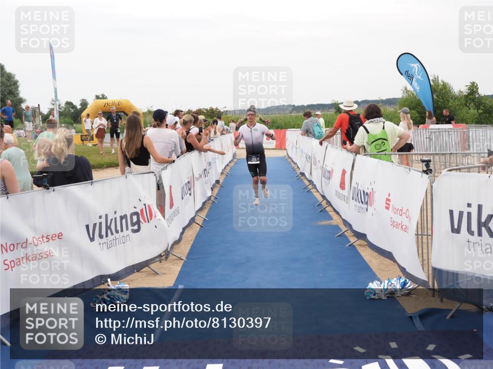 22.06.2025 - Viking Triathlon MichiJ http://msf.ph/oto/8130397 22.06.2025 15:30:44 Ziel 50, 386 meine-sportfotos.de