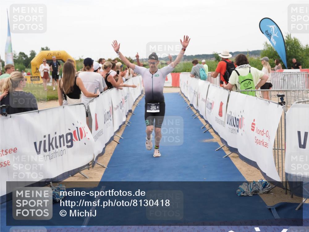 22.06.2025 - Viking Triathlon MichiJ http://msf.ph/oto/8130418 22.06.2025 15:30:45 Ziel 50, 386 meine-sportfotos.de