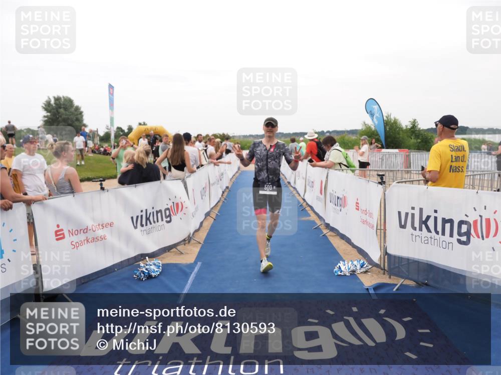 22.06.2025 - Viking Triathlon MichiJ http://msf.ph/oto/8130593 22.06.2025 15:31:20 Ziel 500 meine-sportfotos.de
