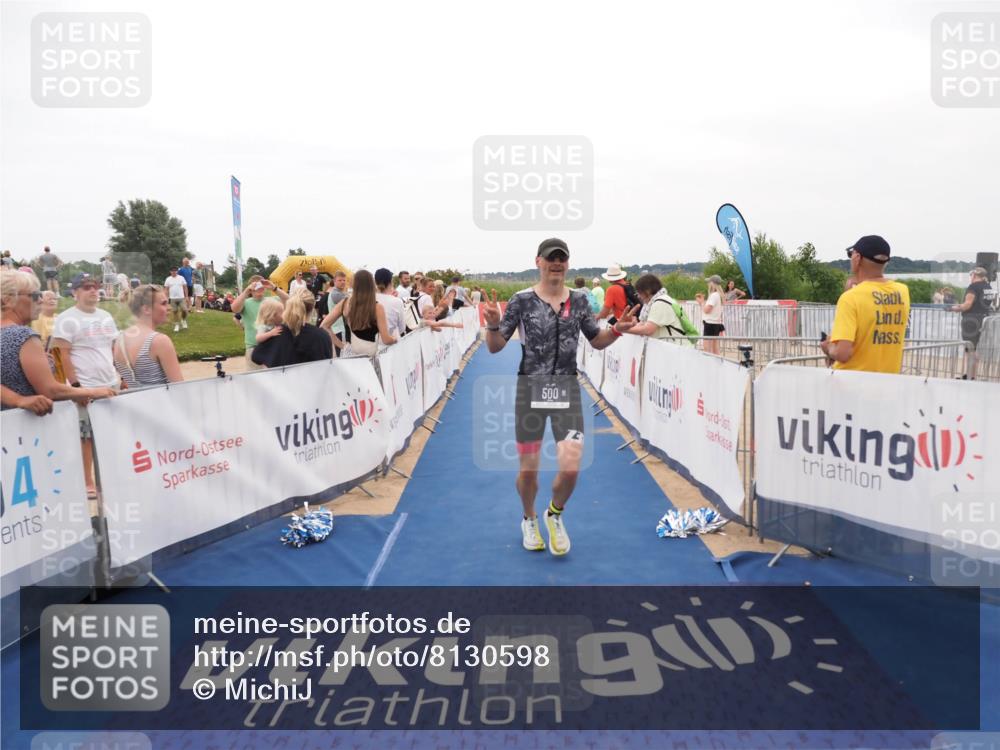 22.06.2025 - Viking Triathlon MichiJ http://msf.ph/oto/8130598 22.06.2025 15:31:20 Ziel 500 meine-sportfotos.de