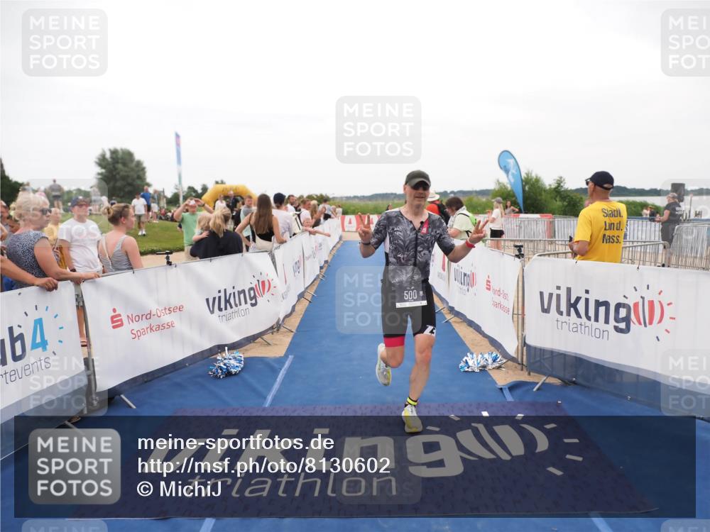 22.06.2025 - Viking Triathlon MichiJ http://msf.ph/oto/8130602 22.06.2025 15:31:20 Ziel 500 meine-sportfotos.de