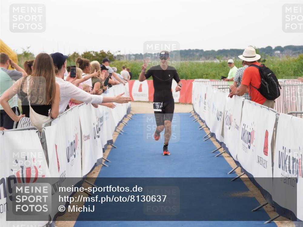 22.06.2025 - Viking Triathlon MichiJ http://msf.ph/oto/8130637 22.06.2025 15:31:56 Ziel 331 meine-sportfotos.de