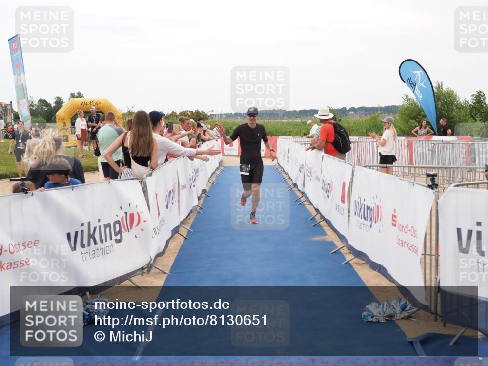 22.06.2025 - Viking Triathlon MichiJ http://msf.ph/oto/8130651 22.06.2025 15:31:57 Ziel 331 meine-sportfotos.de
