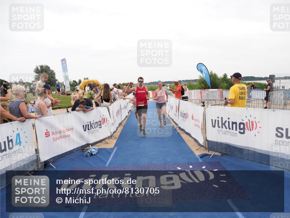 22.06.2025 - Viking Triathlon MichiJ http://msf.ph/oto/8130705 22.06.2025 15:32:15 Ziel 632 meine-sportfotos.de
