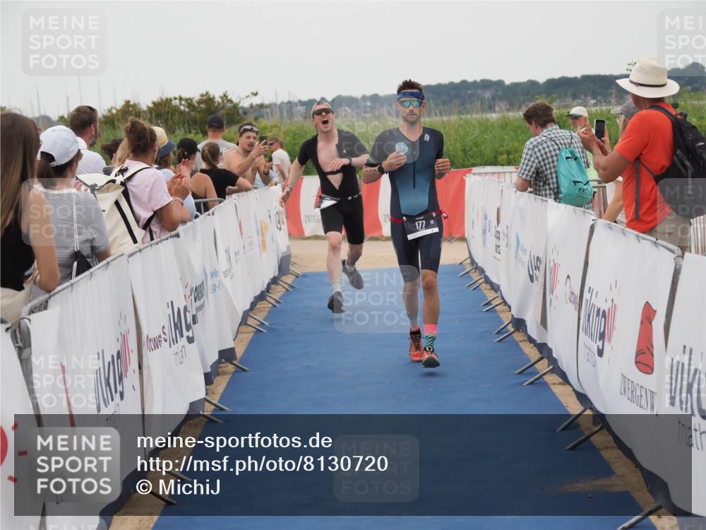 22.06.2025 - Viking Triathlon MichiJ http://msf.ph/oto/8130720 22.06.2025 15:32:24 Ziel 177, 297 meine-sportfotos.de