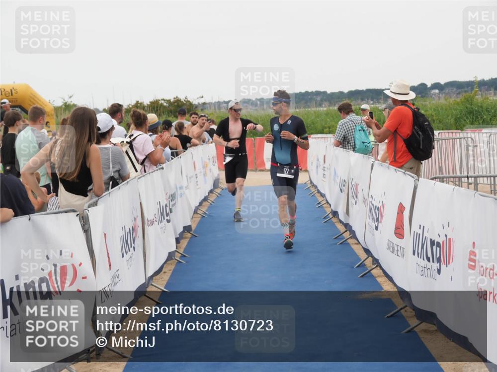 22.06.2025 - Viking Triathlon MichiJ http://msf.ph/oto/8130723 22.06.2025 15:32:24 Ziel 177, 297 meine-sportfotos.de
