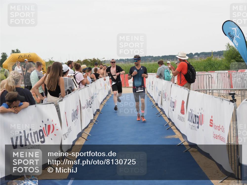 22.06.2025 - Viking Triathlon MichiJ http://msf.ph/oto/8130725 22.06.2025 15:32:24 Ziel 177, 297 meine-sportfotos.de