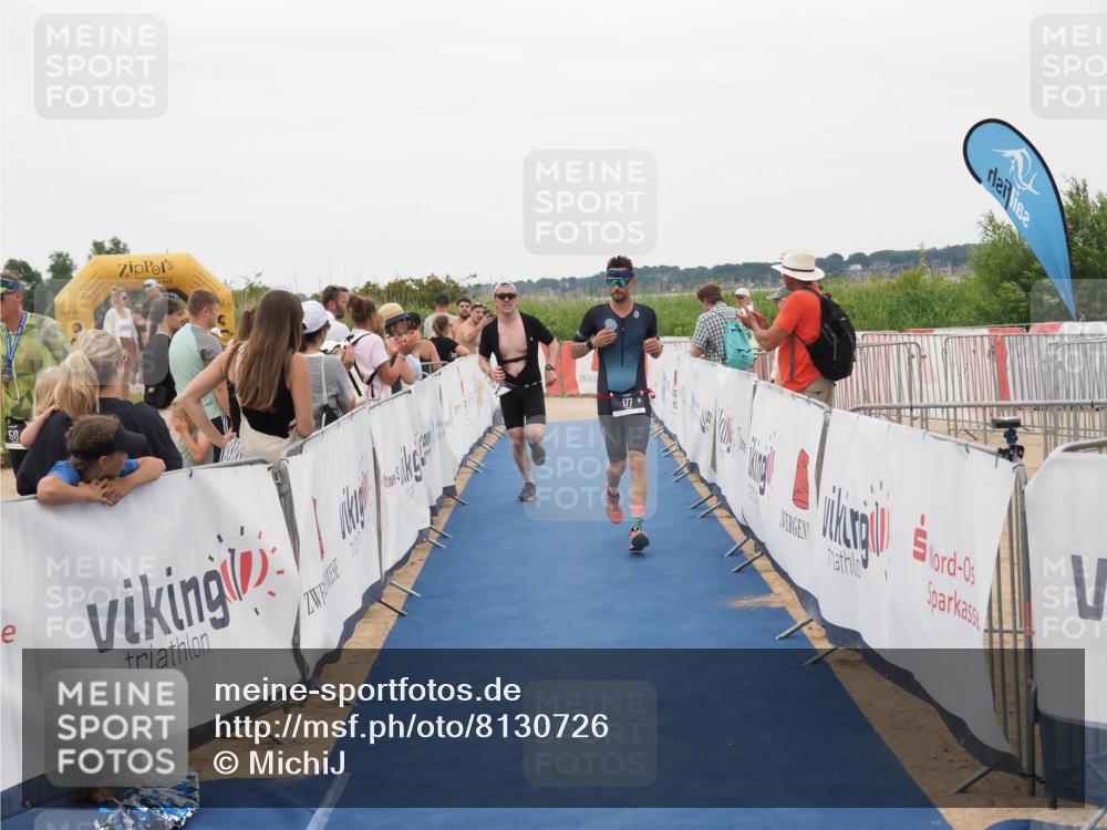 22.06.2025 - Viking Triathlon MichiJ http://msf.ph/oto/8130726 22.06.2025 15:32:24 Ziel 177, 297 meine-sportfotos.de