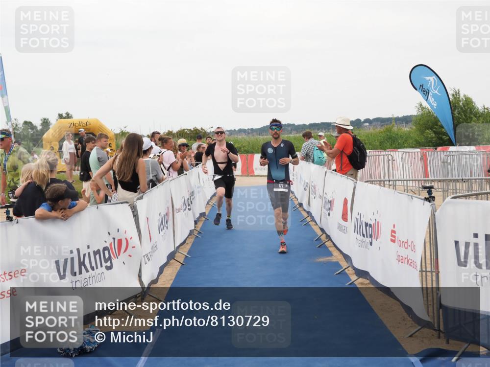 22.06.2025 - Viking Triathlon MichiJ http://msf.ph/oto/8130729 22.06.2025 15:32:25 Ziel 177, 297, 442 meine-sportfotos.de