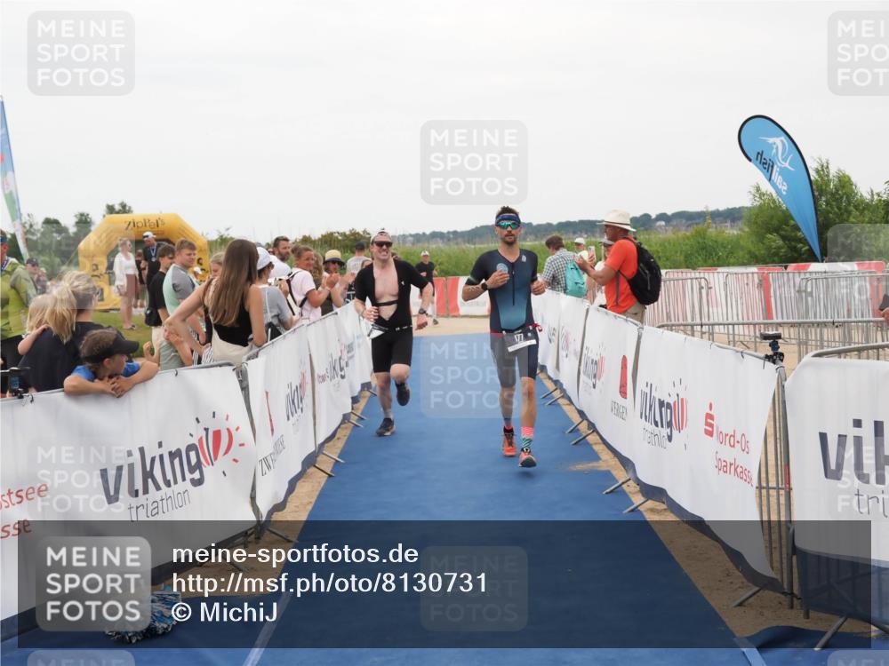 22.06.2025 - Viking Triathlon MichiJ http://msf.ph/oto/8130731 22.06.2025 15:32:25 Ziel 177, 297, 442 meine-sportfotos.de