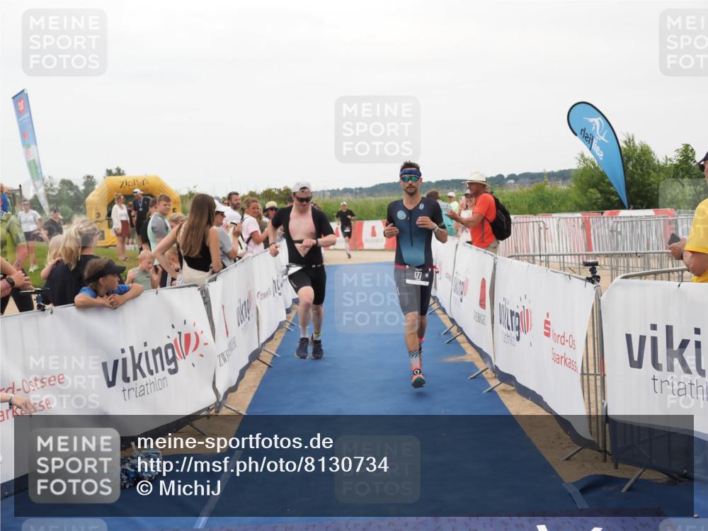 22.06.2025 - Viking Triathlon MichiJ http://msf.ph/oto/8130734 22.06.2025 15:32:25 Ziel 177, 297, 442 meine-sportfotos.de
