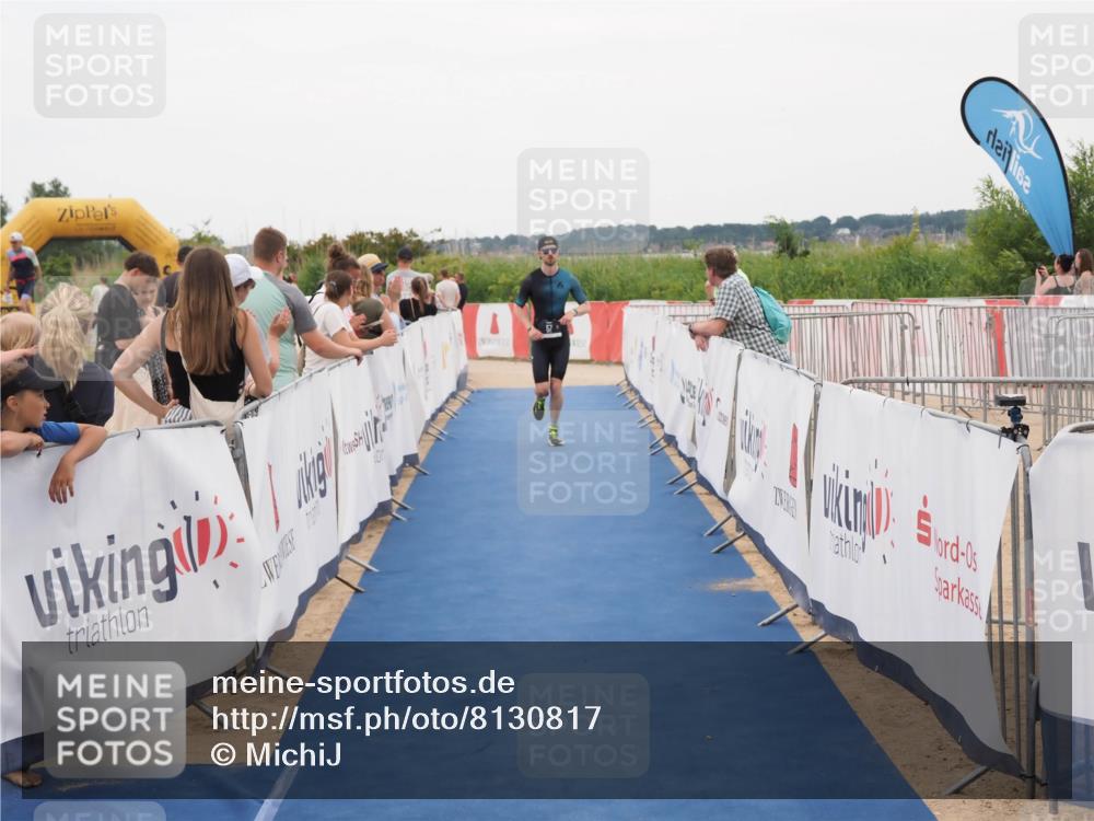 22.06.2025 - Viking Triathlon MichiJ http://msf.ph/oto/8130817 22.06.2025 15:33:47 Ziel 57 meine-sportfotos.de
