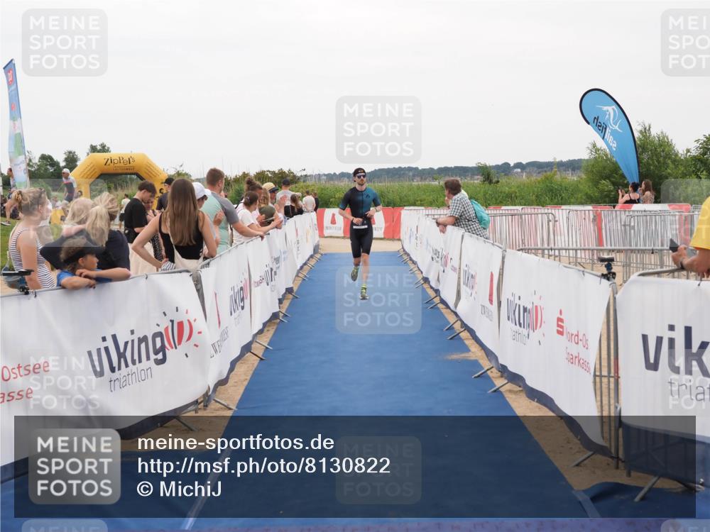 22.06.2025 - Viking Triathlon MichiJ http://msf.ph/oto/8130822 22.06.2025 15:33:48 Ziel 57 meine-sportfotos.de