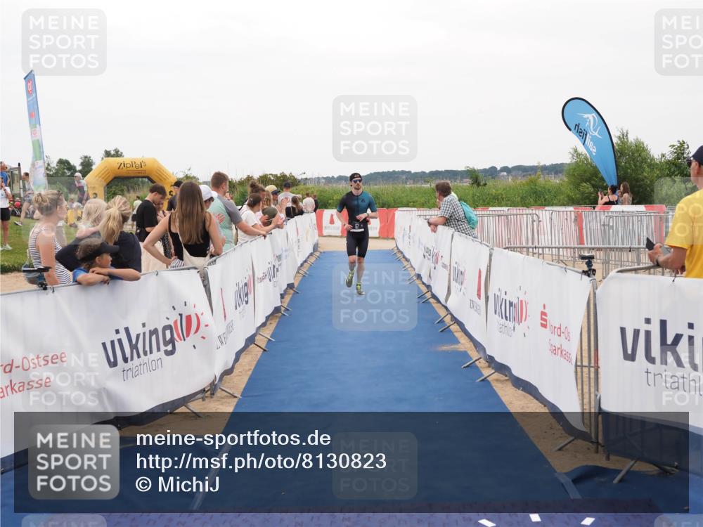22.06.2025 - Viking Triathlon MichiJ http://msf.ph/oto/8130823 22.06.2025 15:33:48 Ziel 57 meine-sportfotos.de